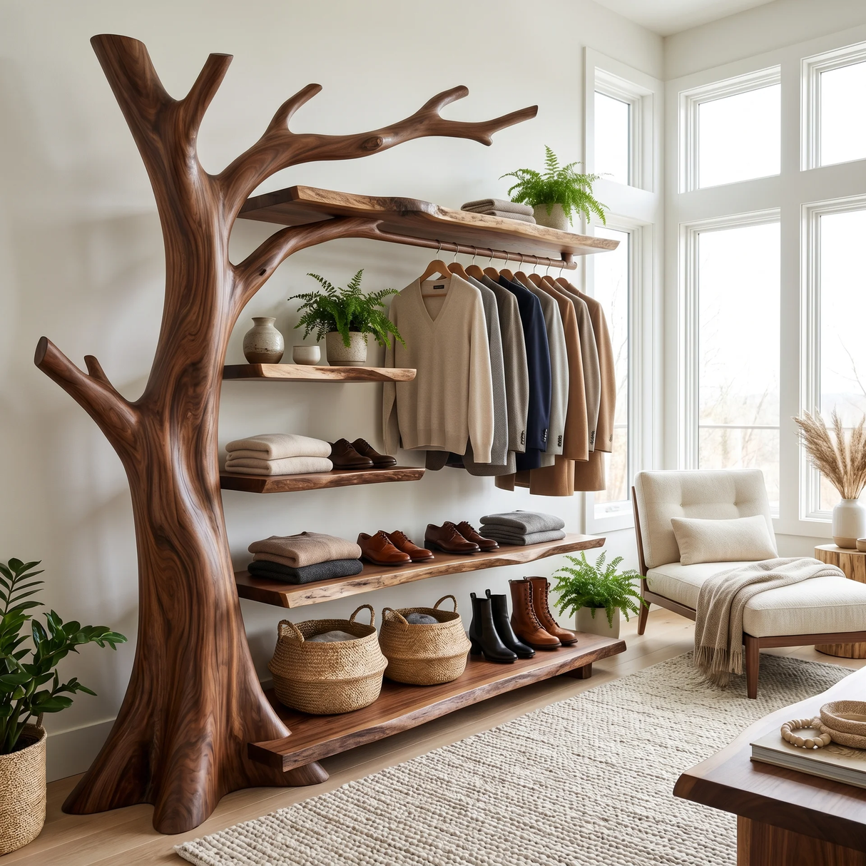 Aetheroak Sculpted Entryway Organizer SPA948322