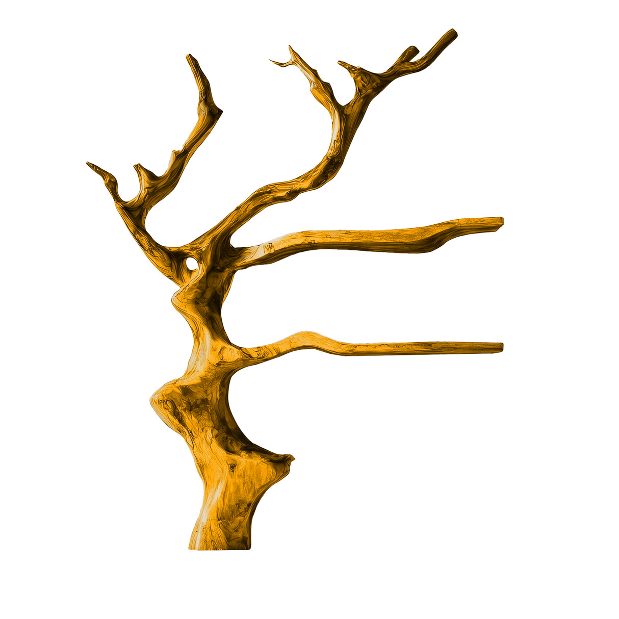 Arboreon Handcrafted Solid Wood Tree Wine Rack