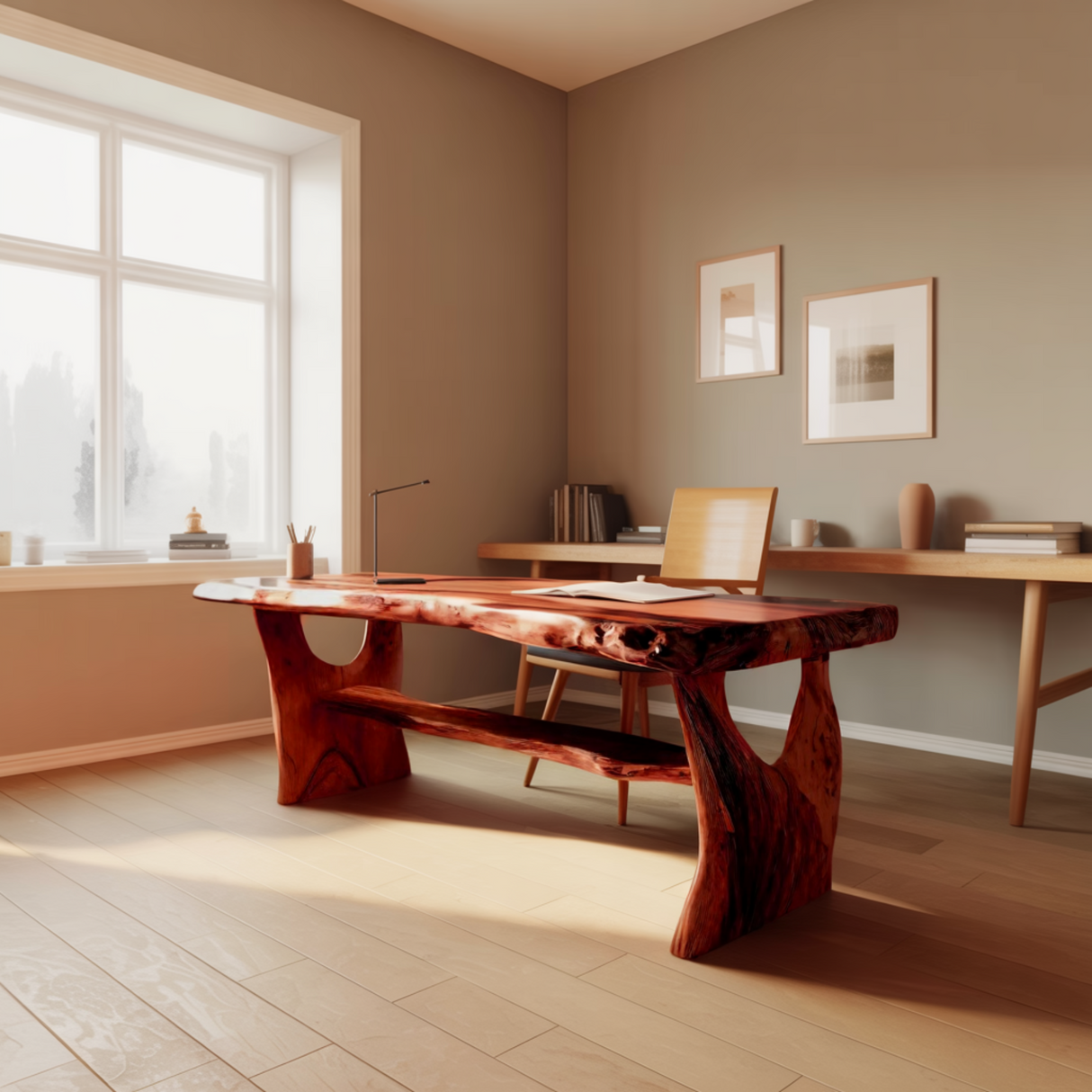Arborwave Live Edge Solid Wood Desk