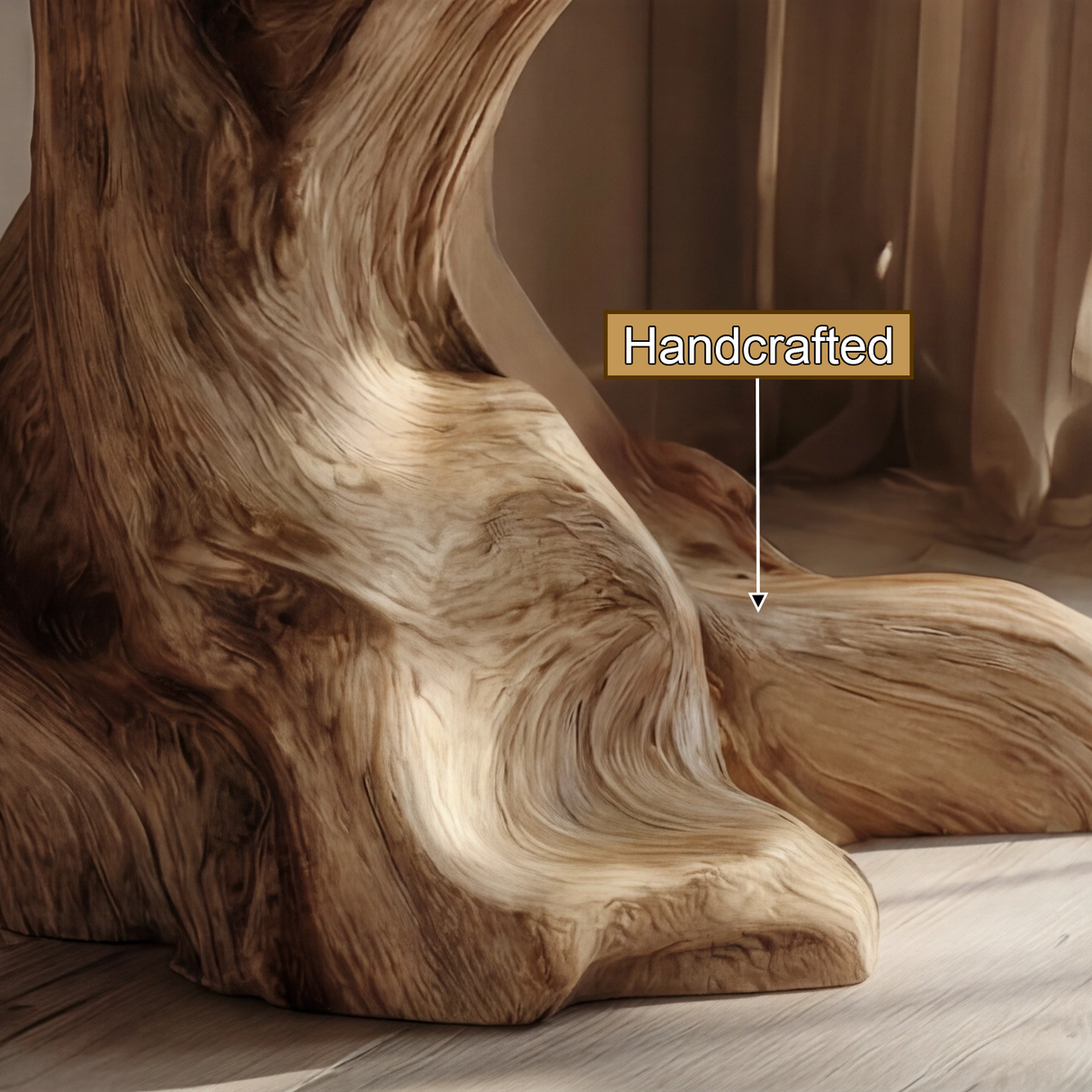 Arvandor Handcrafted Solid Wood Record Player Stand SPA126495