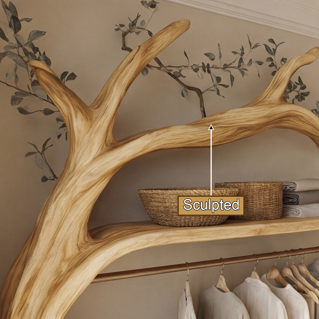 Aurelgrove Solid Wood Entryway Organizer - Timberustic Entryway Organizer
