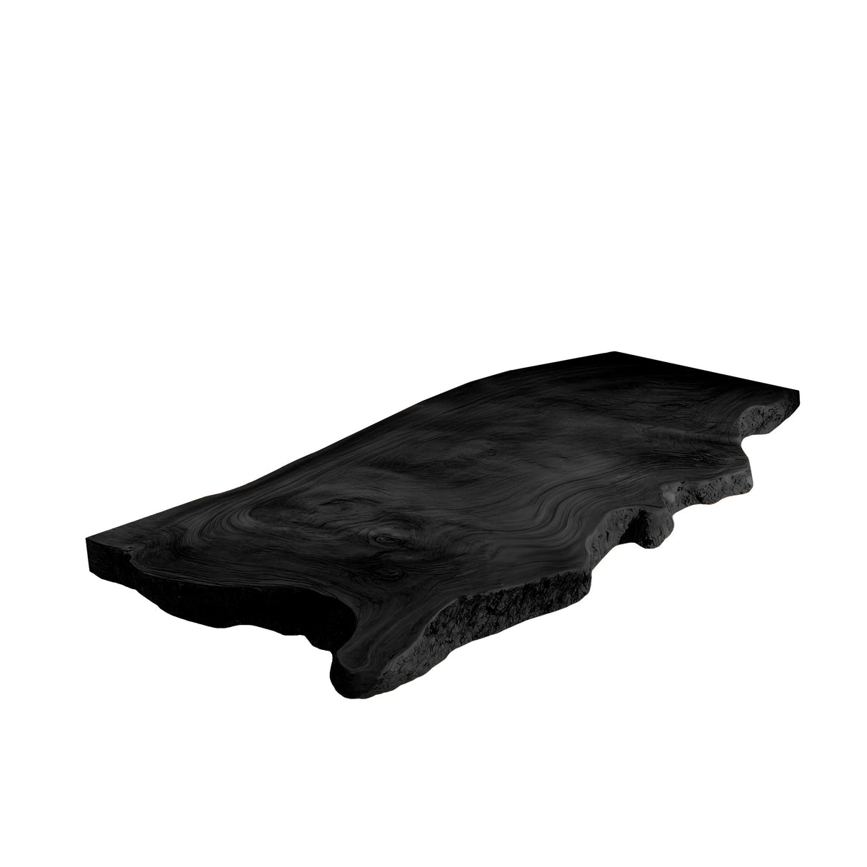 Aurelin Crest Organic Wood Floating Bathroom Vanity Black - Timberustic Floating Bathroom Vanity
