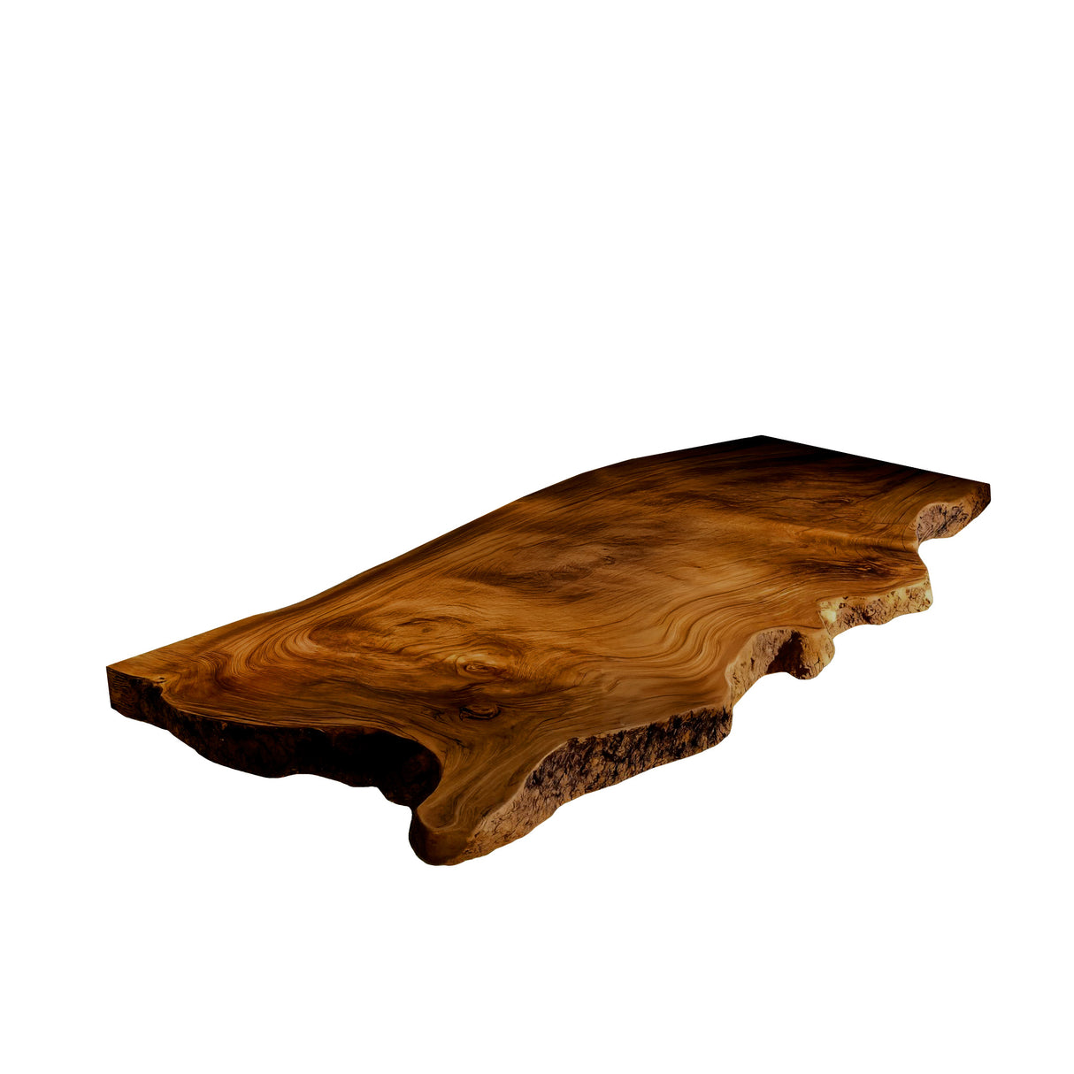 Aurelin Crest Organic Wood Floating Bathroom Vanity Brown - Timberustic Floating Bathroom Vanity
