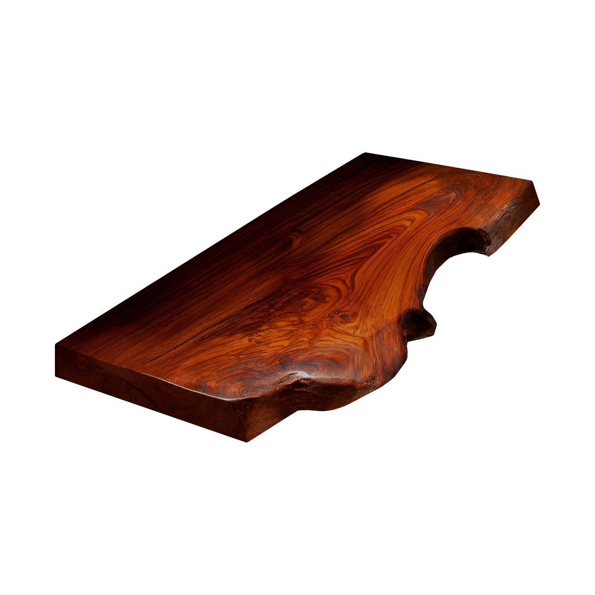 Aurelin Drift Live Edge Floating Bathroom Vanity Mahogany - Timberustic Floating Bathroom Vanity