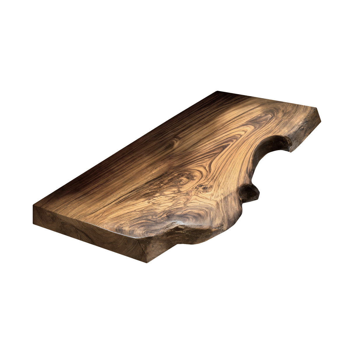 Aurelin Drift Live Edge Floating Bathroom Vanity Natural Oak - Timberustic Floating Bathroom Vanity