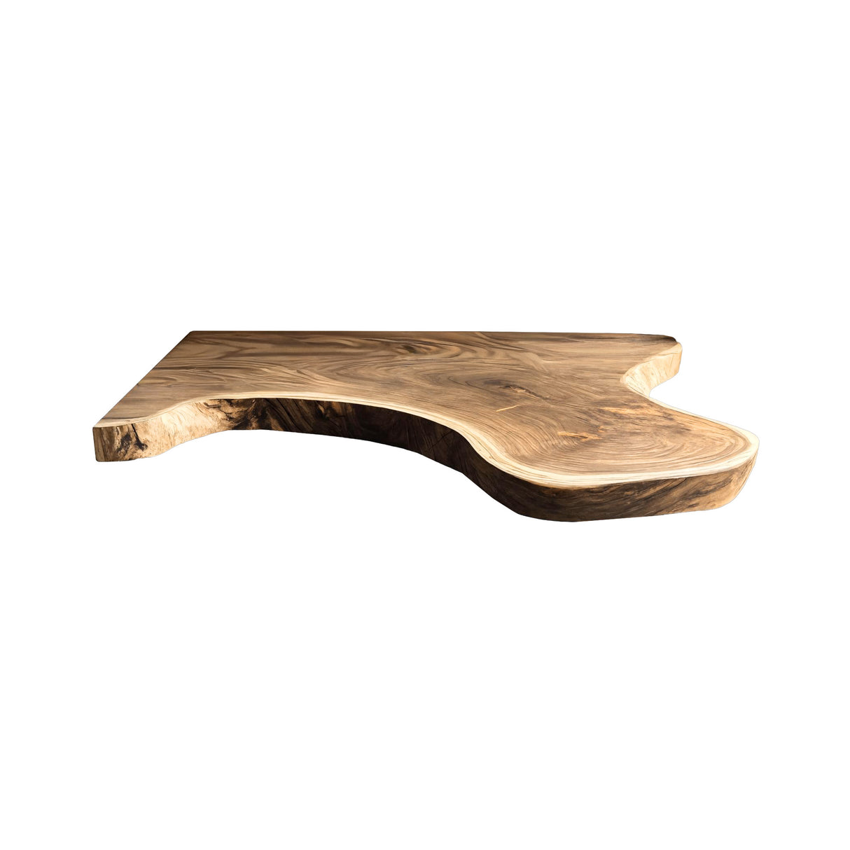 Aurelin Drift Organic Wood Floating Bathroom Vanity Natural Oak - Timberustic Floating Bathroom Vanity