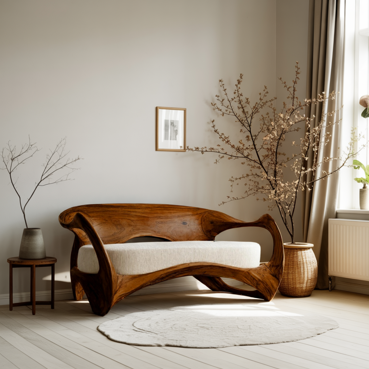 Aurelin Flow Organic Wood Sofa - Timberustic Sofa