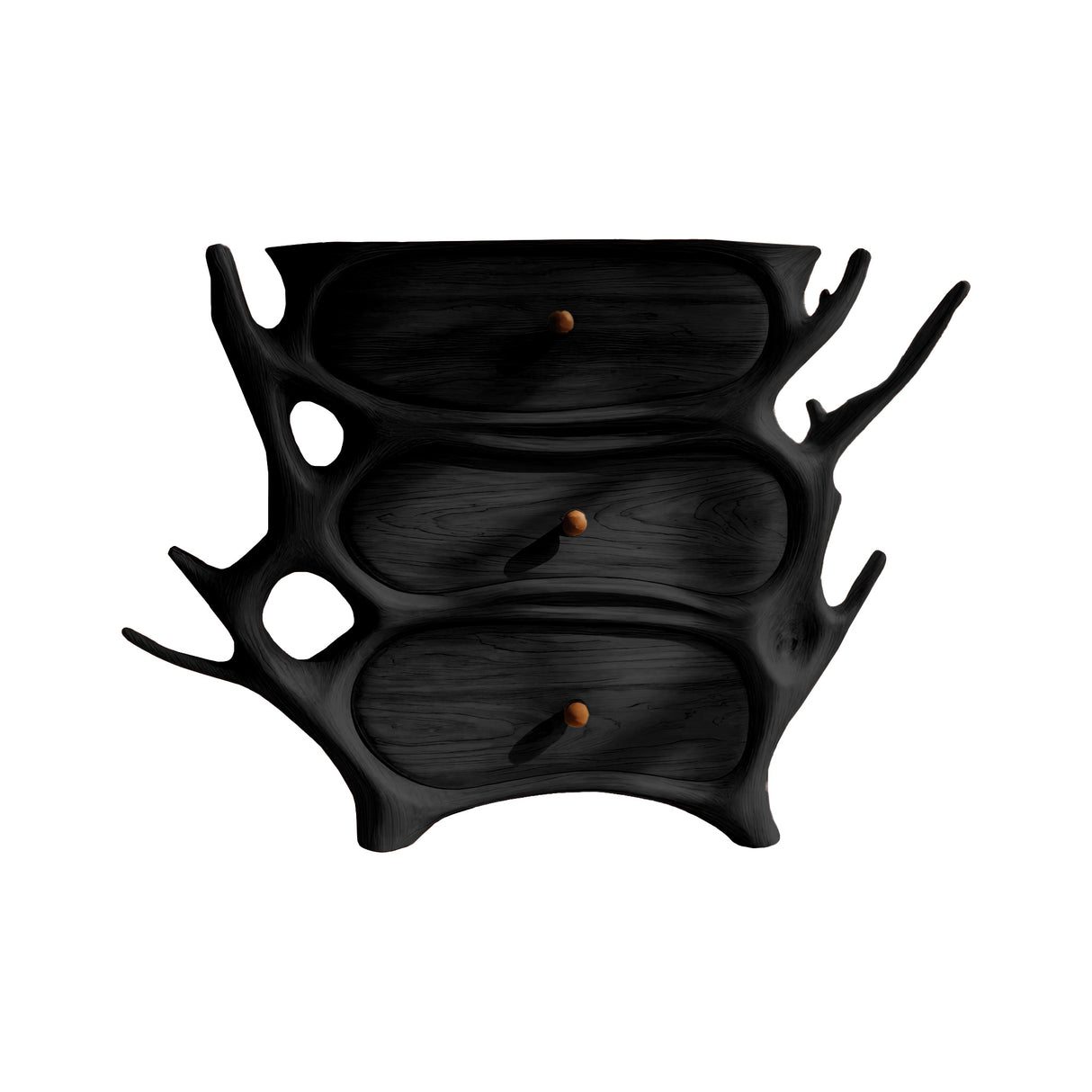 Aurelius Sculpted Solid Wood Sideboard Cabinet