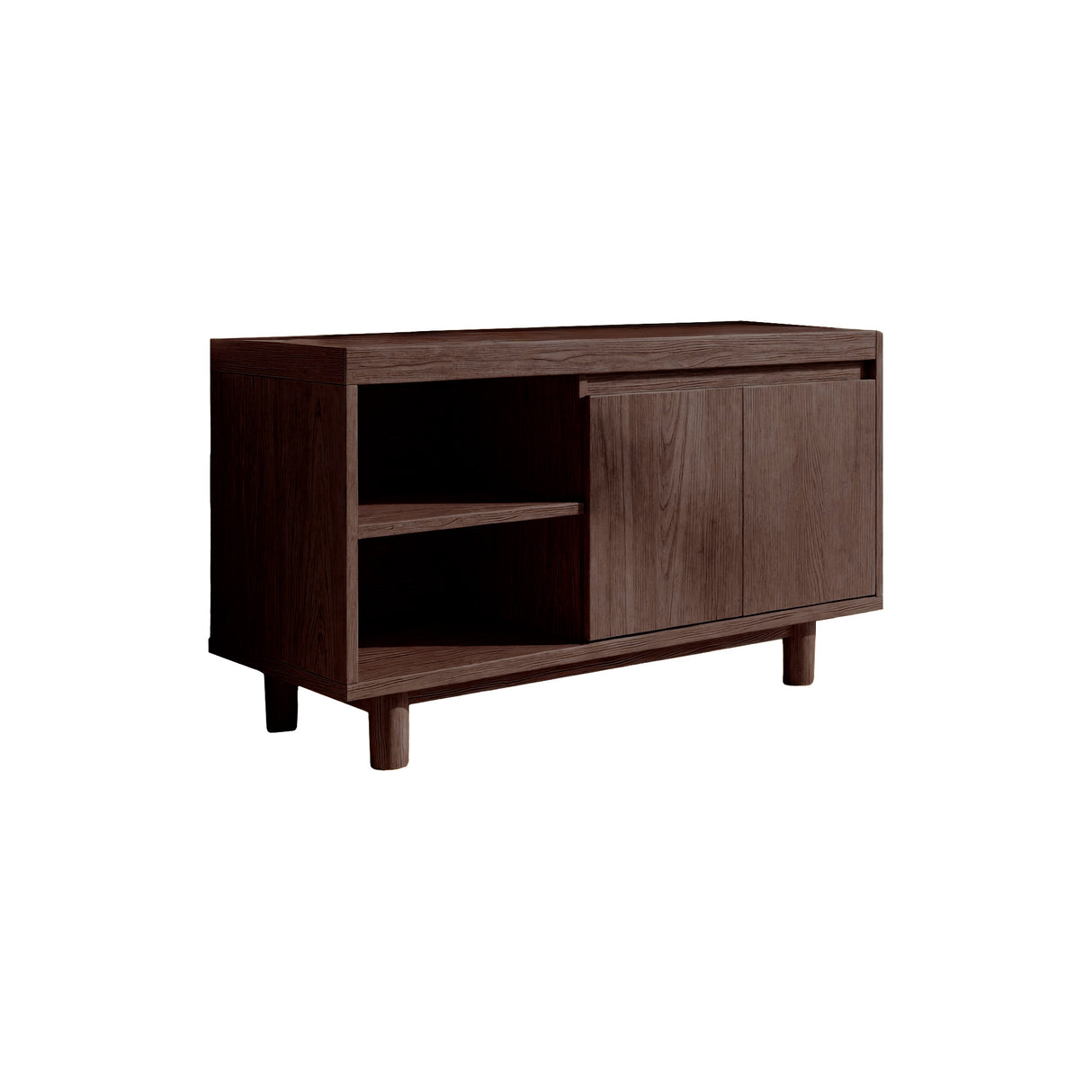 Aureon Handcrafted Solid Wood Freestanding Bathroom Vanity with Drawers Dark Walnut - Timberustic Freestanding Bathroom Vanity with Drawers