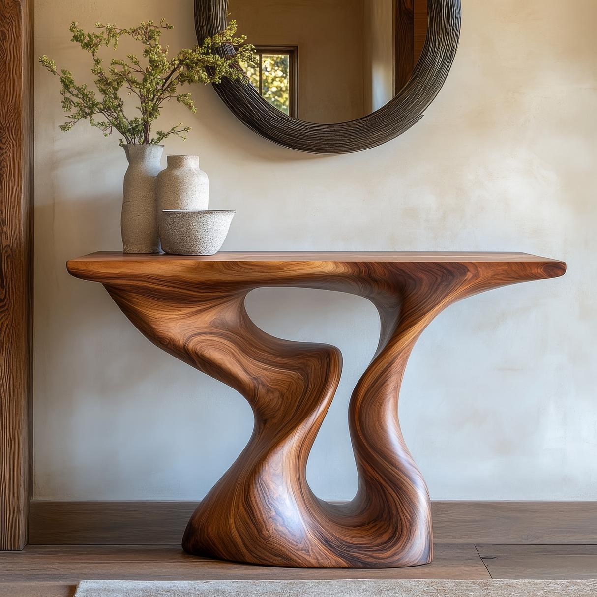 Brackenvale Handcrafted Solid Wood Console Table - Timberustic Console Table