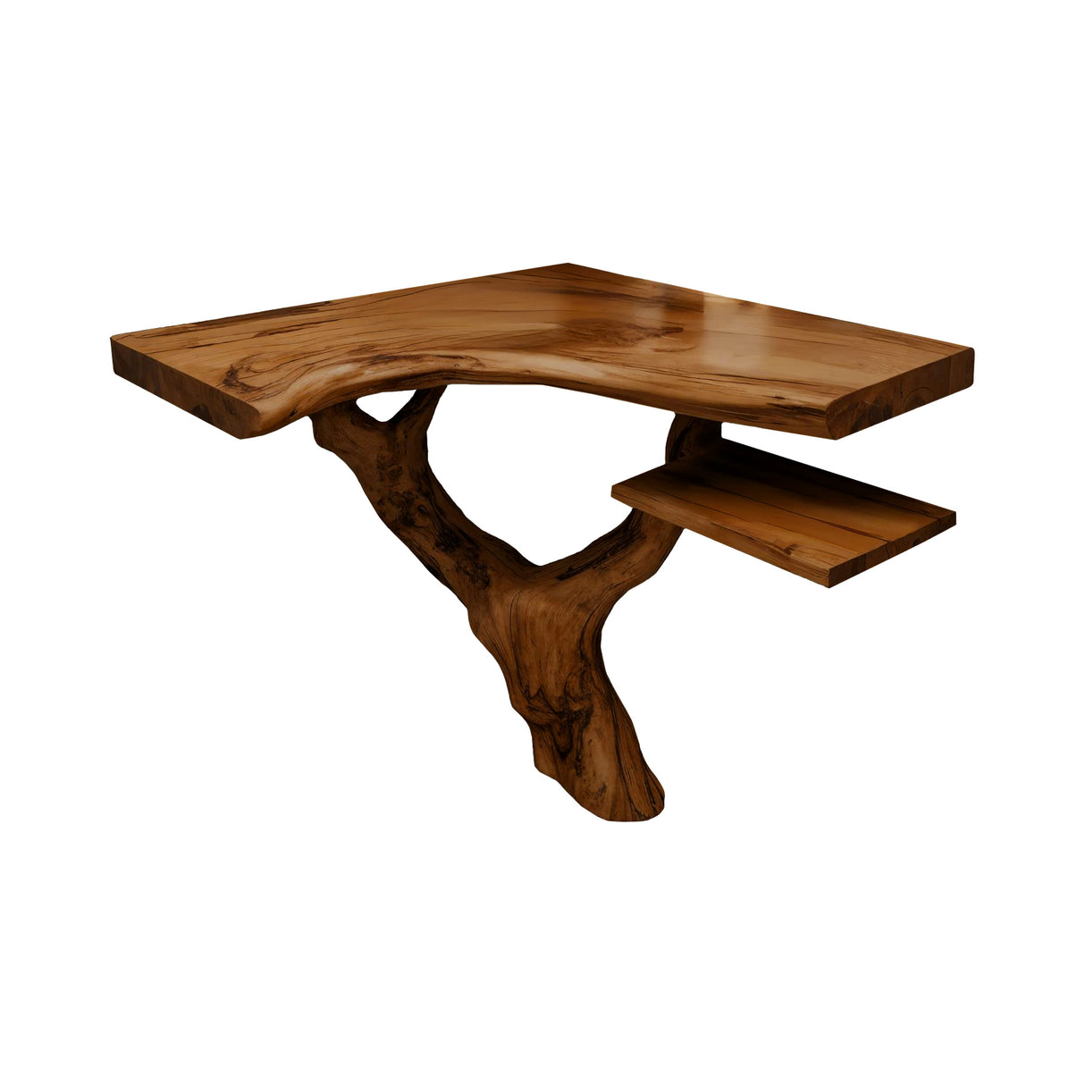 Branchform Solid Wood Corner Bathroom Vanity