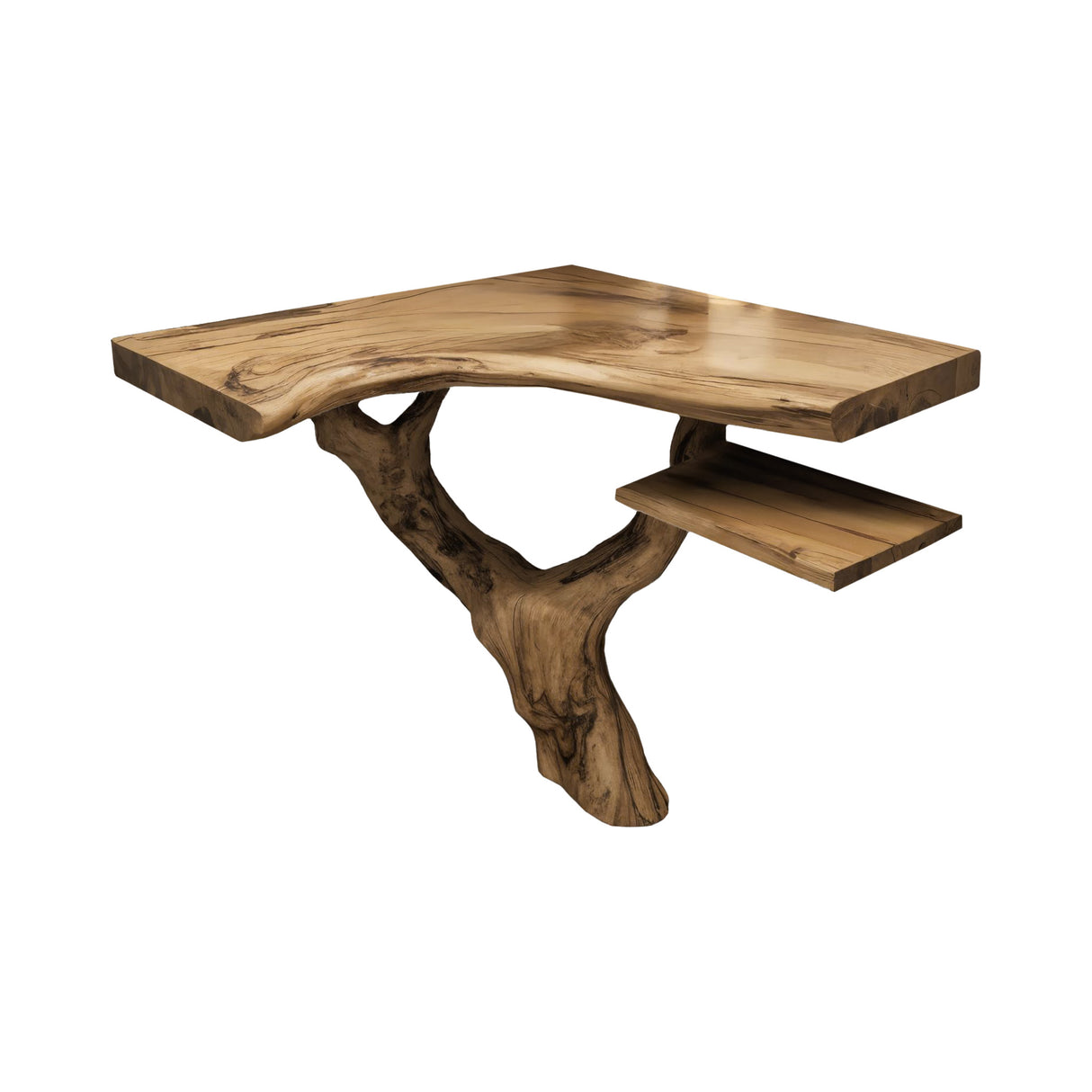 Branchform Solid Wood Corner Bathroom Vanity