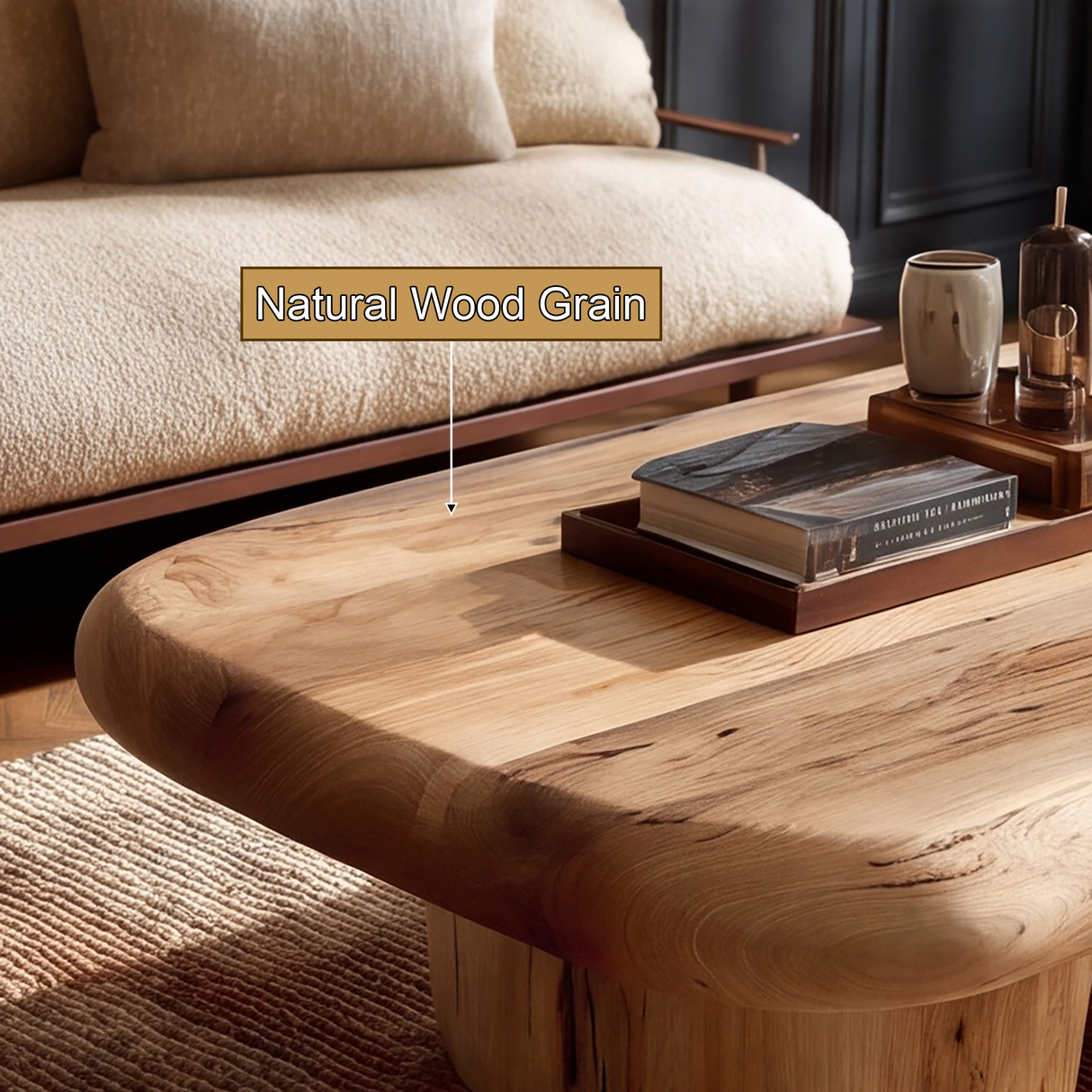 Brinwood Solid Wood Coffee Table SPA324023 - Timberustic Coffee Table