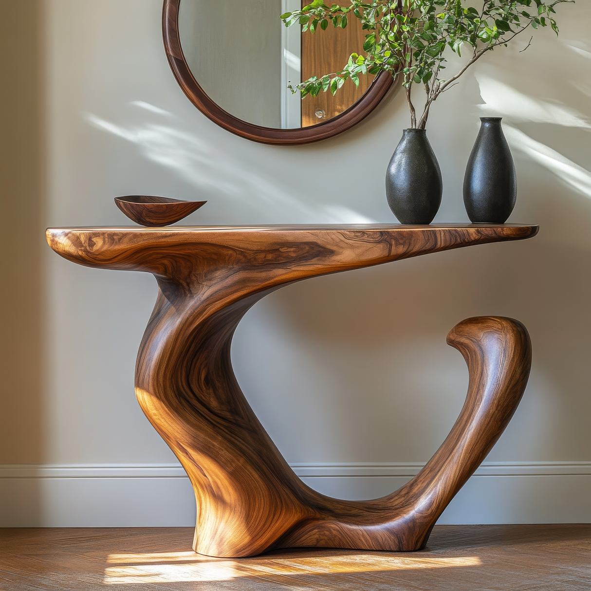 Caelwyn Artisan Solid Wood Console Table - Timberustic Console Table