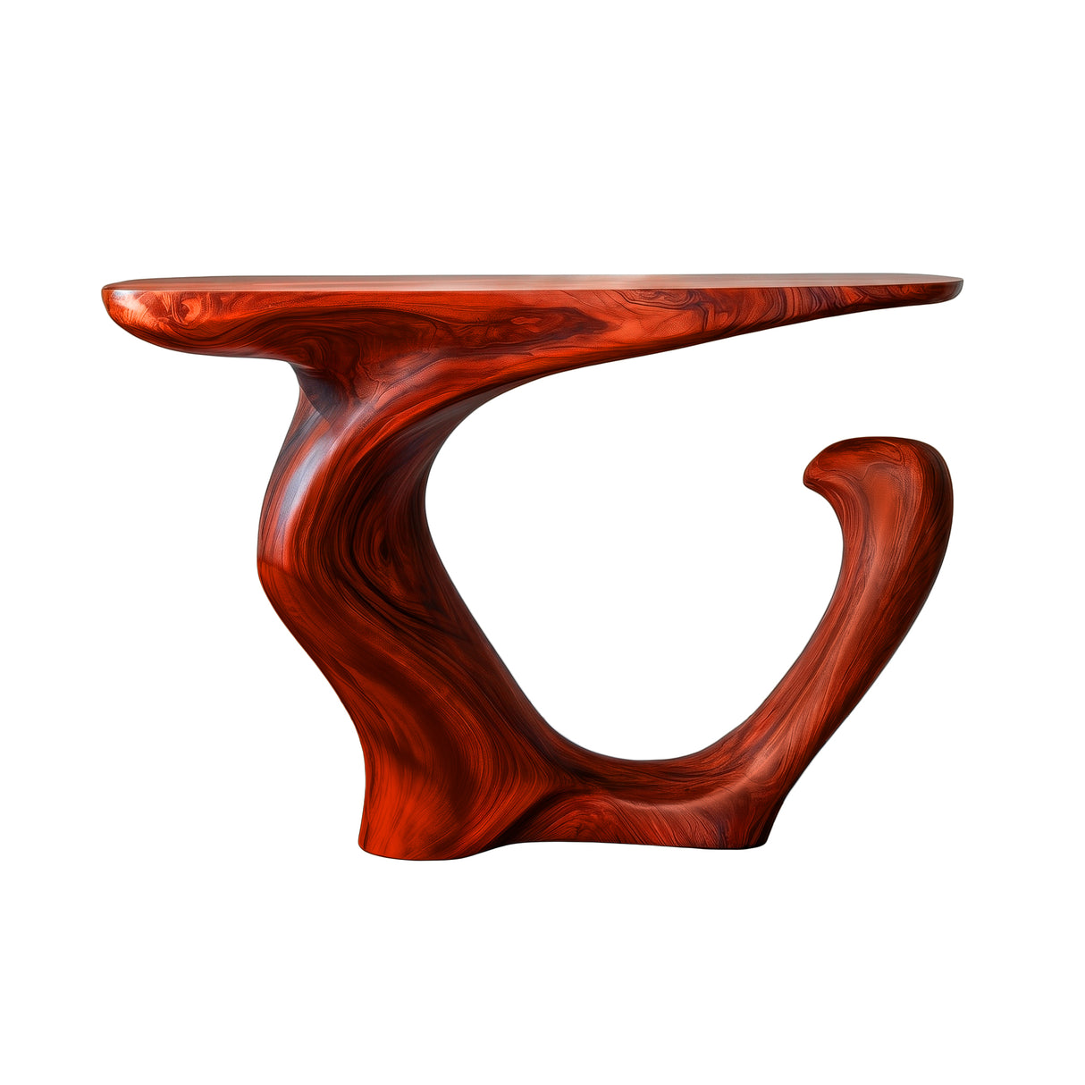 Caelwyn Artisan Solid Wood Console Table Mahogany - Timberustic Console Table