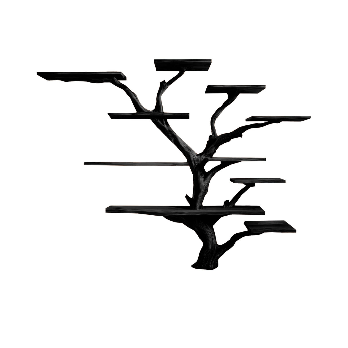 Canopyform Solid Wood Tree Bookshelf