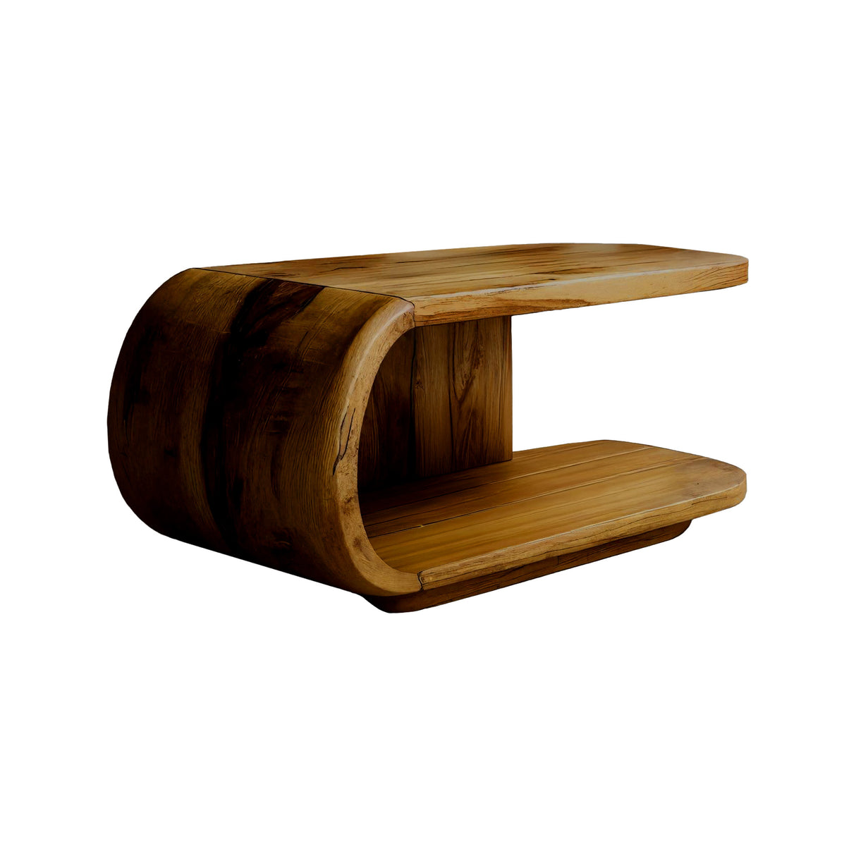 Curvalo Solid Wood Coffee Table Teak - Timberustic Coffee Table