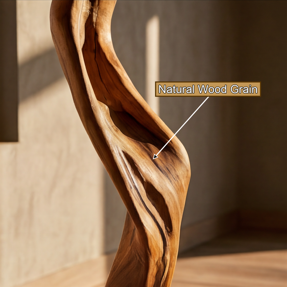 Driftmere Sculpted Solid Wood Tree Coat Rack - Timberustic Tree Coat Rack