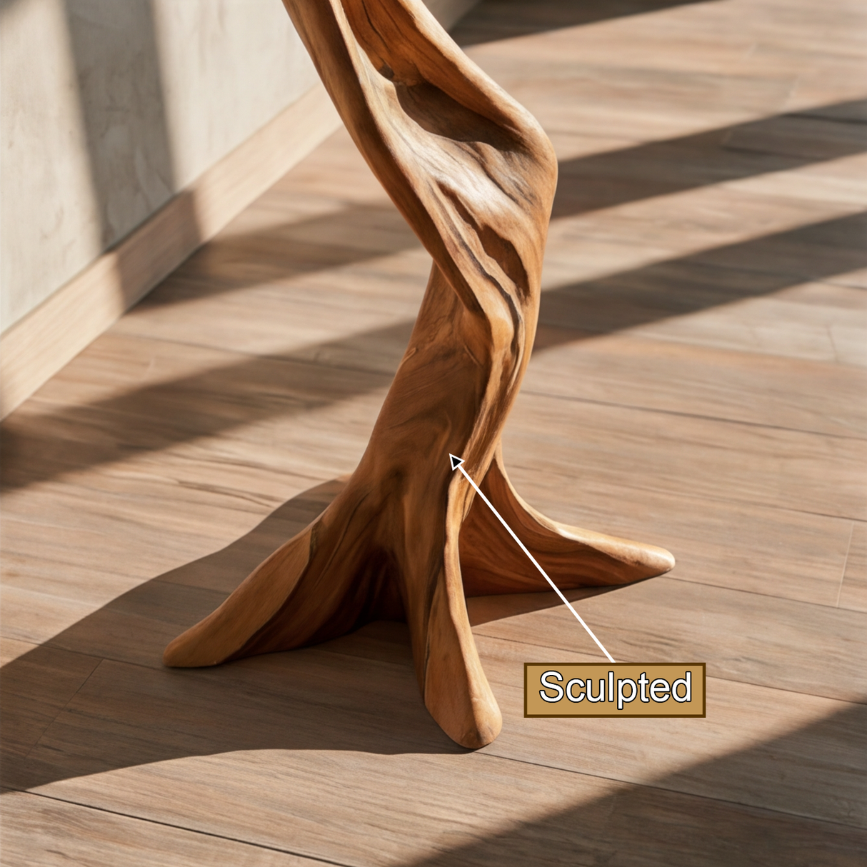 Driftmere Sculpted Solid Wood Tree Coat Rack - Timberustic Tree Coat Rack