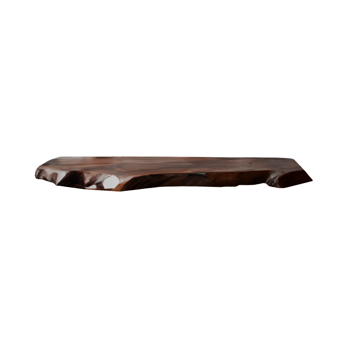Driftwood Live Edge Wood Floating Bathroom Vanity Dark Walnut - Timberustic Floating Bathroom Vanity