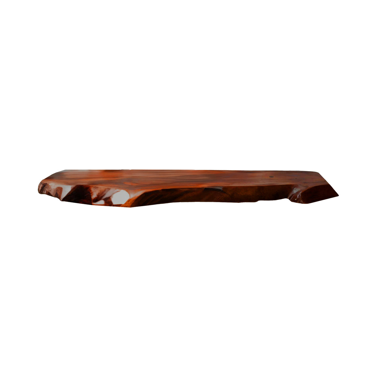 Driftwood Live Edge Wood Floating Bathroom Vanity Mahogany - Timberustic Floating Bathroom Vanity