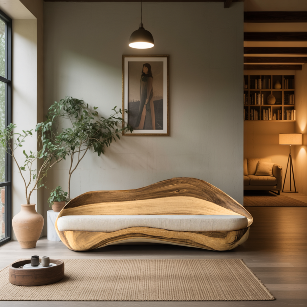 Dunecrest Solid Wood Live Edge Sofa - Timberustic Sofa