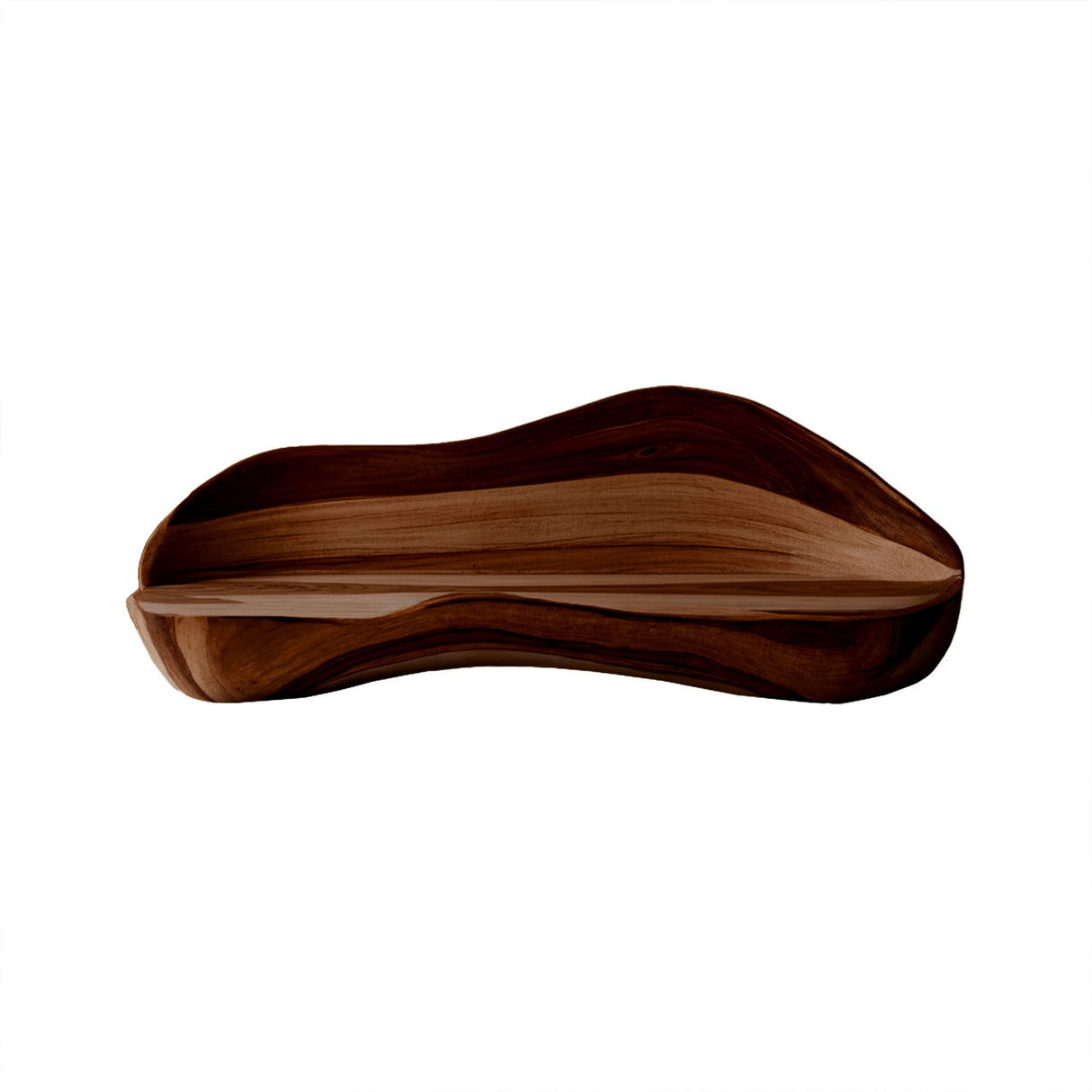 Dunecrest Solid Wood Live Edge Sofa Dark Walnut - Timberustic Sofa