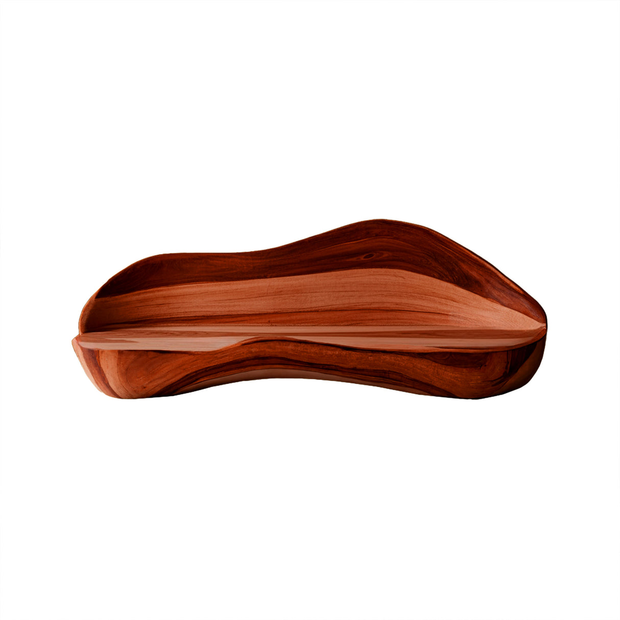 Dunecrest Solid Wood Live Edge Sofa Mahogany - Timberustic Sofa