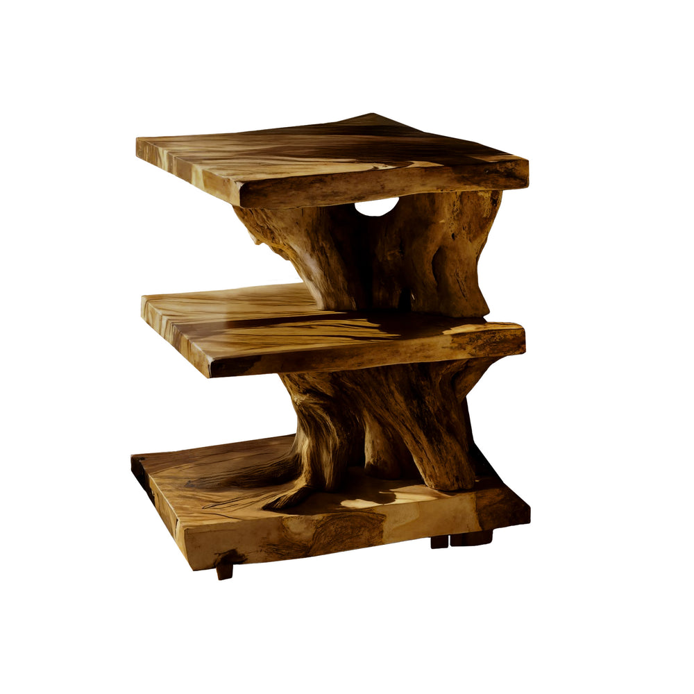 Earthgrain Live Edge Bedside Table