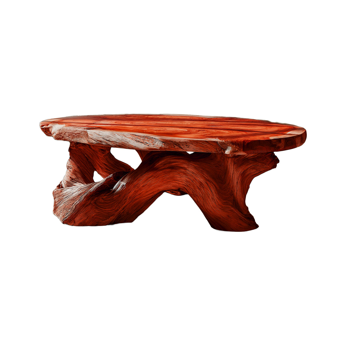 Eldara Live Edge Solid Wood Coffee Table - Timberustic Coffee Table