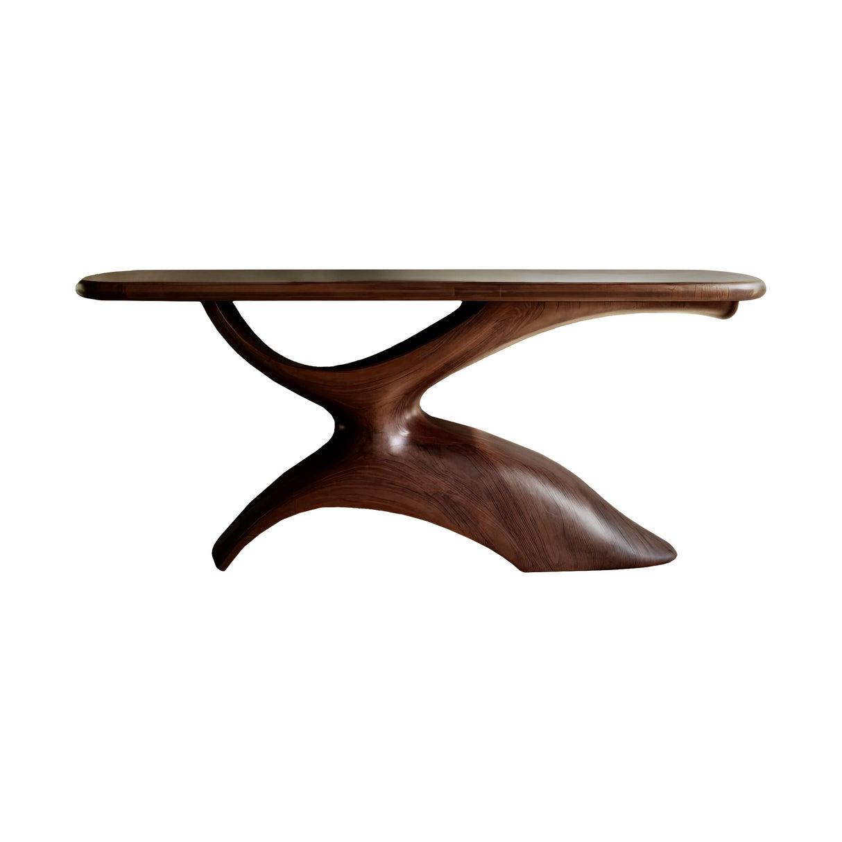 Elora Rise Sculptural Wood Bathroom Vanity