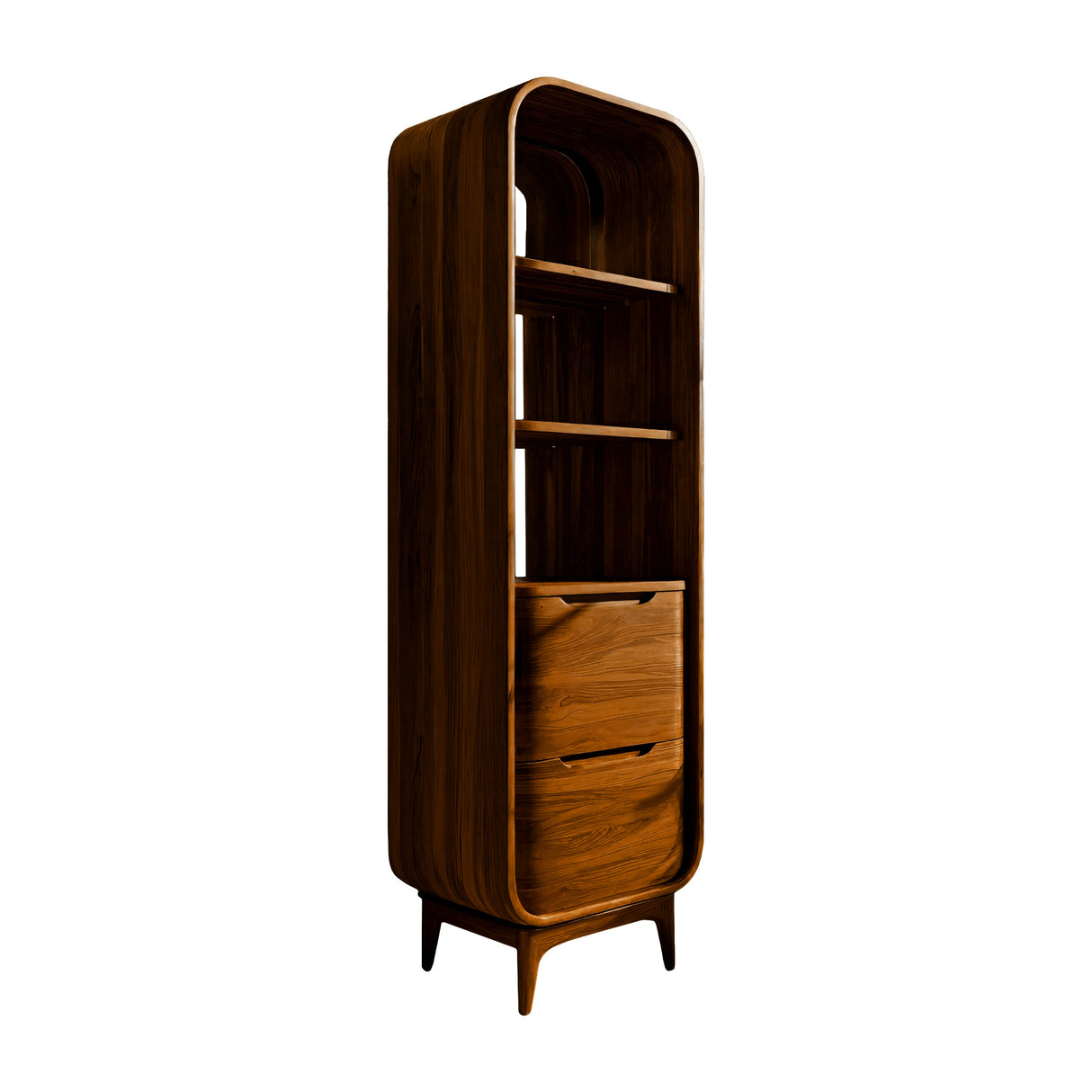 Elviro Handcrafted Solid Wood Bathroom Cabinet