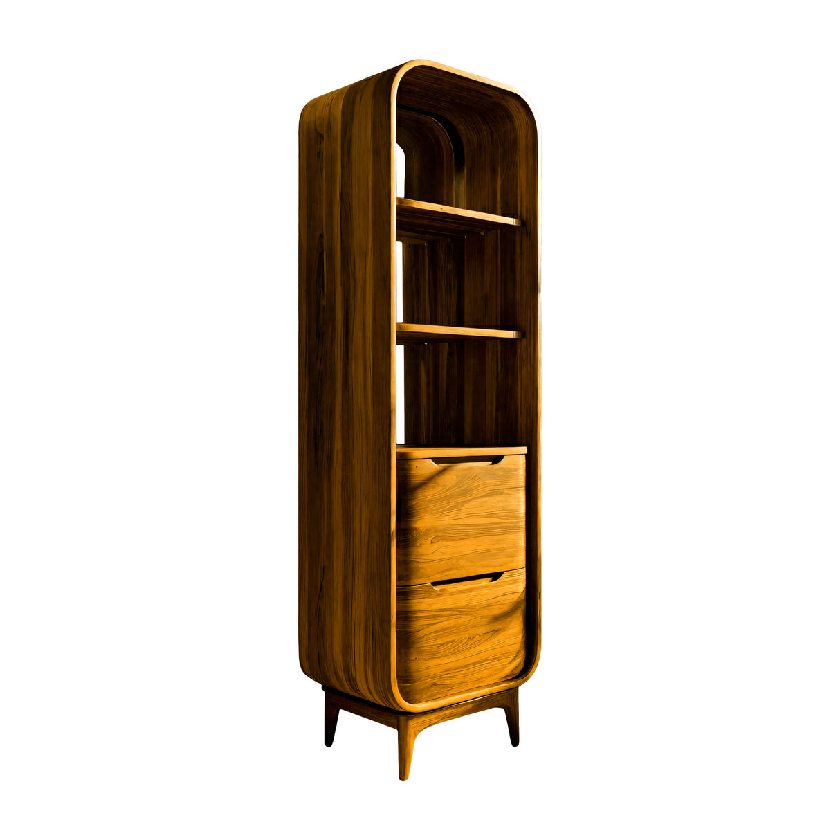 Elviro Handcrafted Solid Wood Bathroom Cabinet