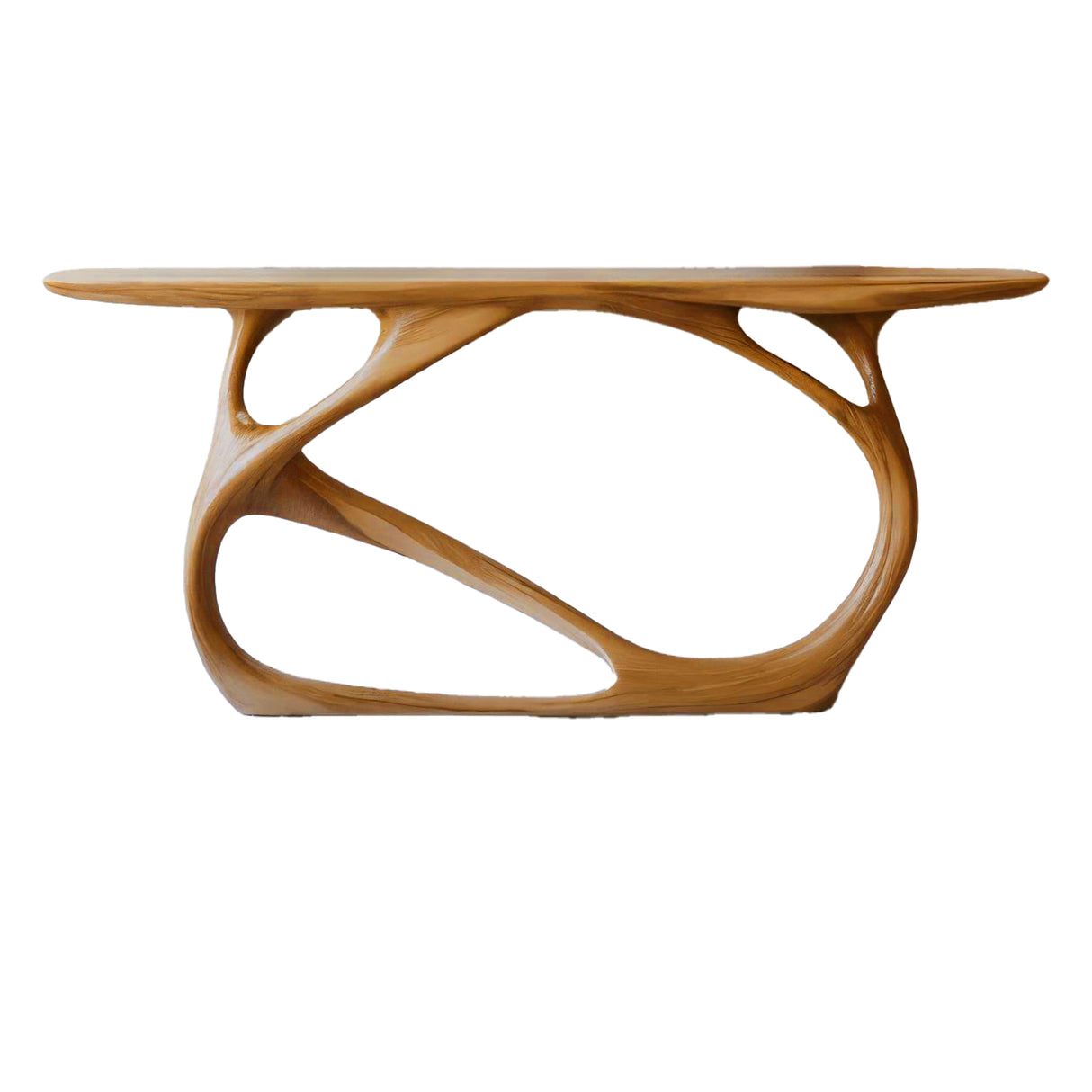Flowing Design Handcraft Console Table Teak - TimbeRustic Console Table