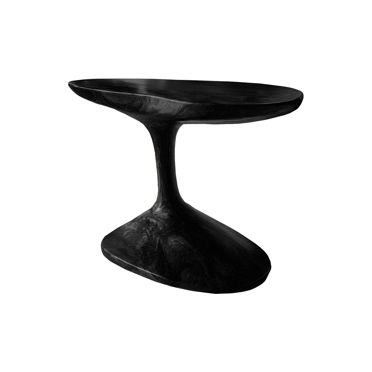 Flowpetal Handcrafted Solid Wood Side Table