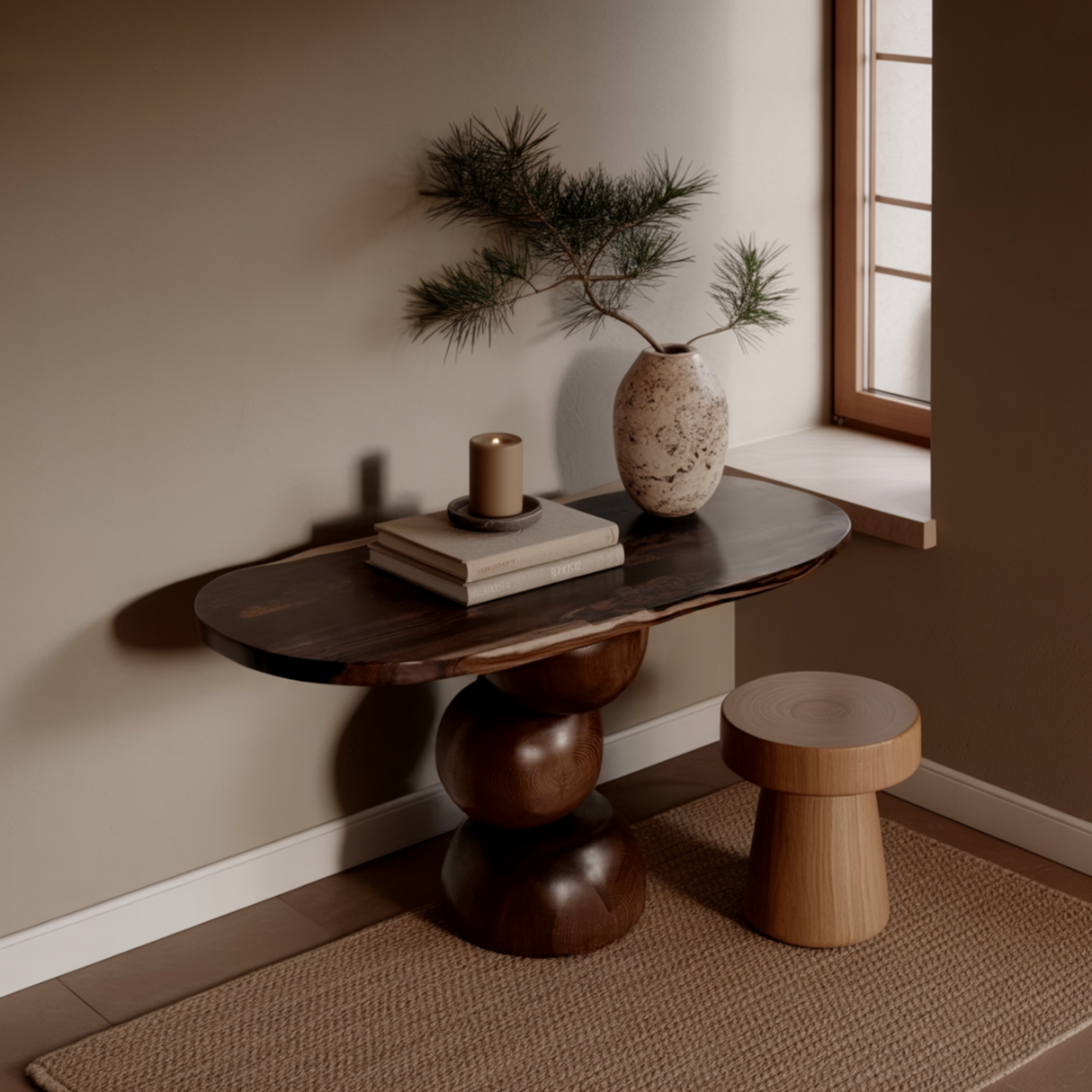 Havenform Live Edge Console Table - Timberustic Console Table