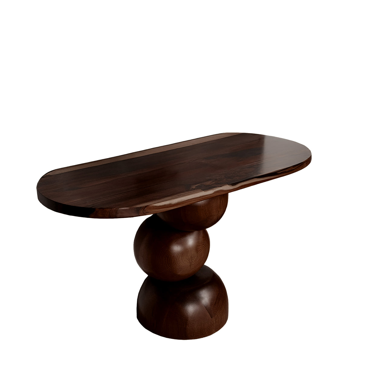 Havenform Live Edge Console Table Dark Walnut - Timberustic Console Table