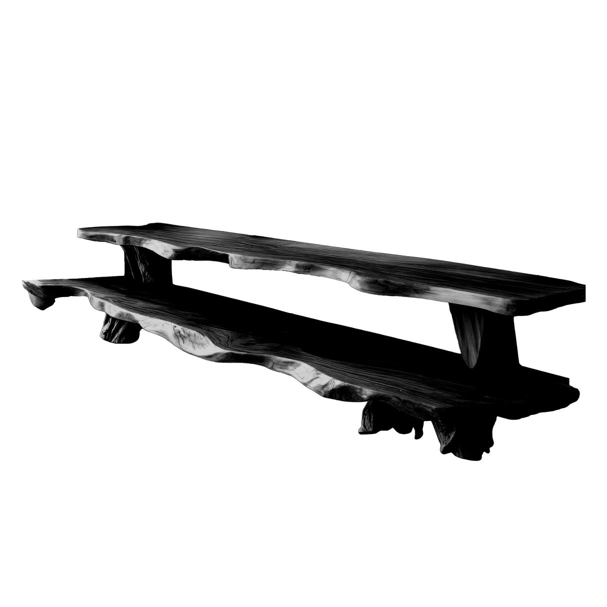 Hearthwood Organic Live Edge TV Cabinet