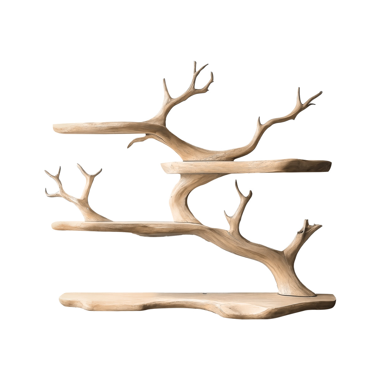 Ivorwyn Handcrafted Solid Wood Tree Bookshelf