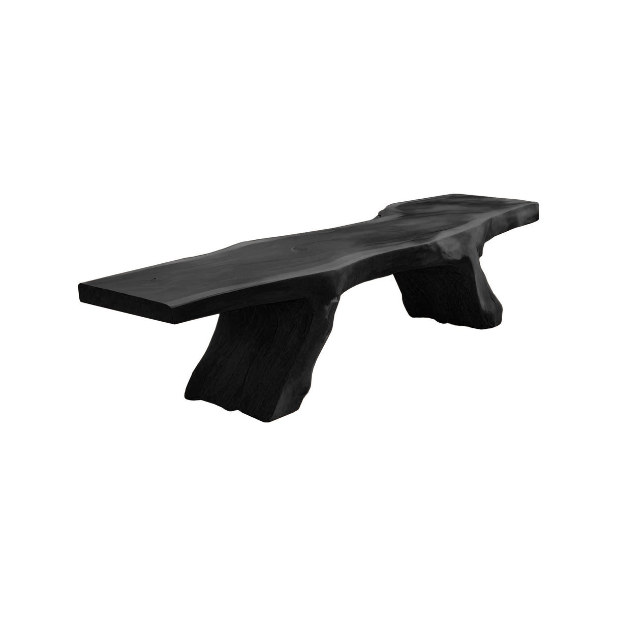 Kael Nature-Inspired Solid Wood Outdoor Bench