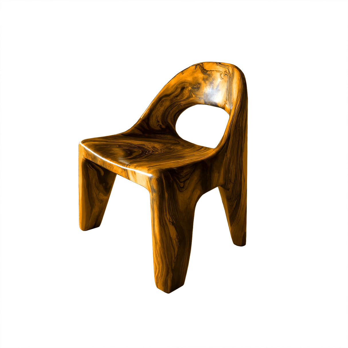 Kaelin Root Solid Wood Dining Chair Teak - Timberustic Dining Chair