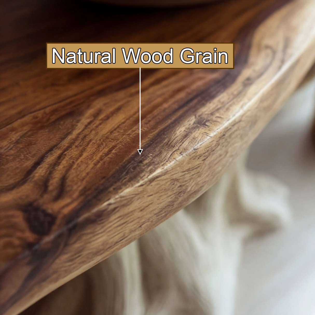 Kaevor Rootform Solid Wood Freestanding Bathroom Vanity SPA555566 - Timberustic Freestanding Bathroom Vanity