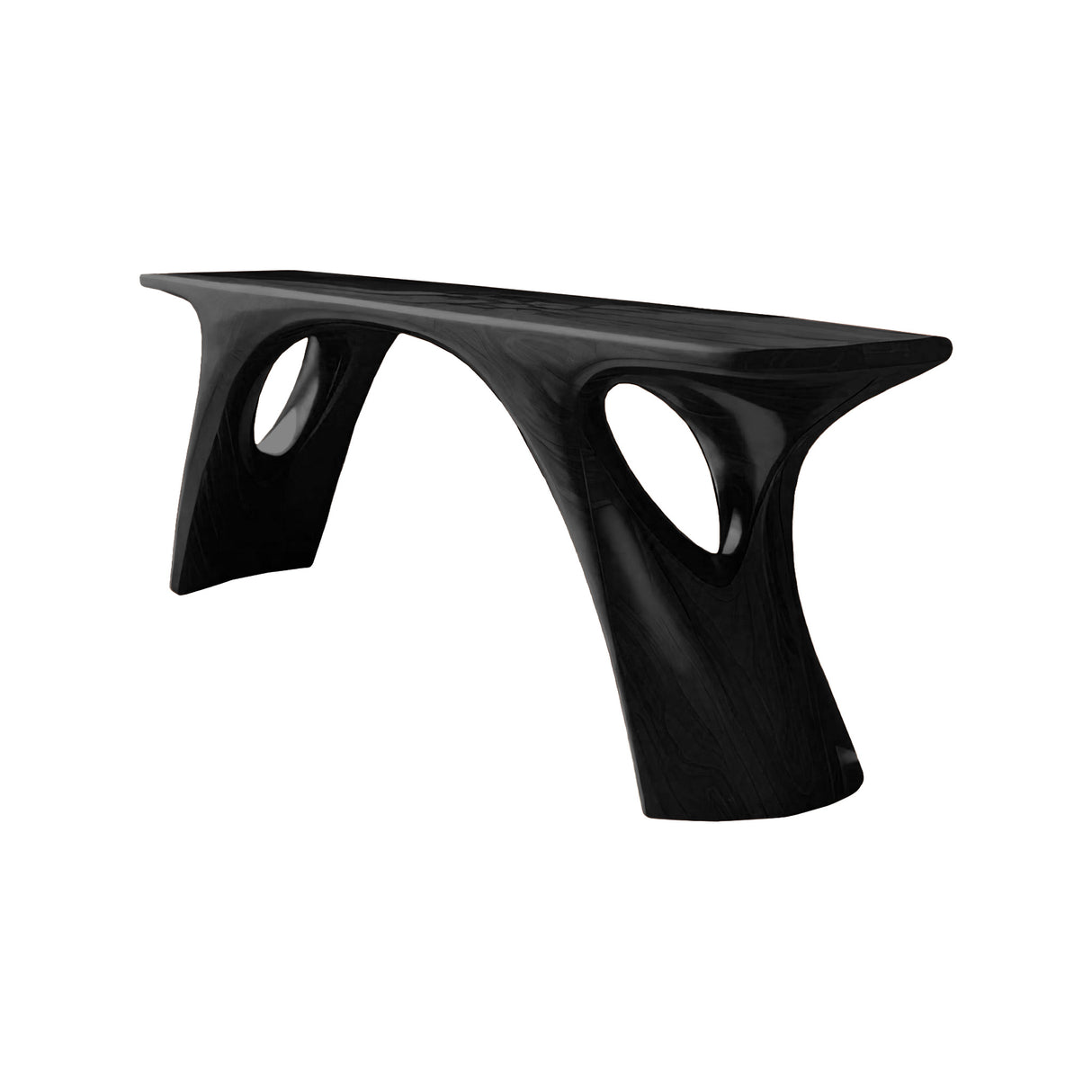 Kaori Modern Organic Sculptural Console Table