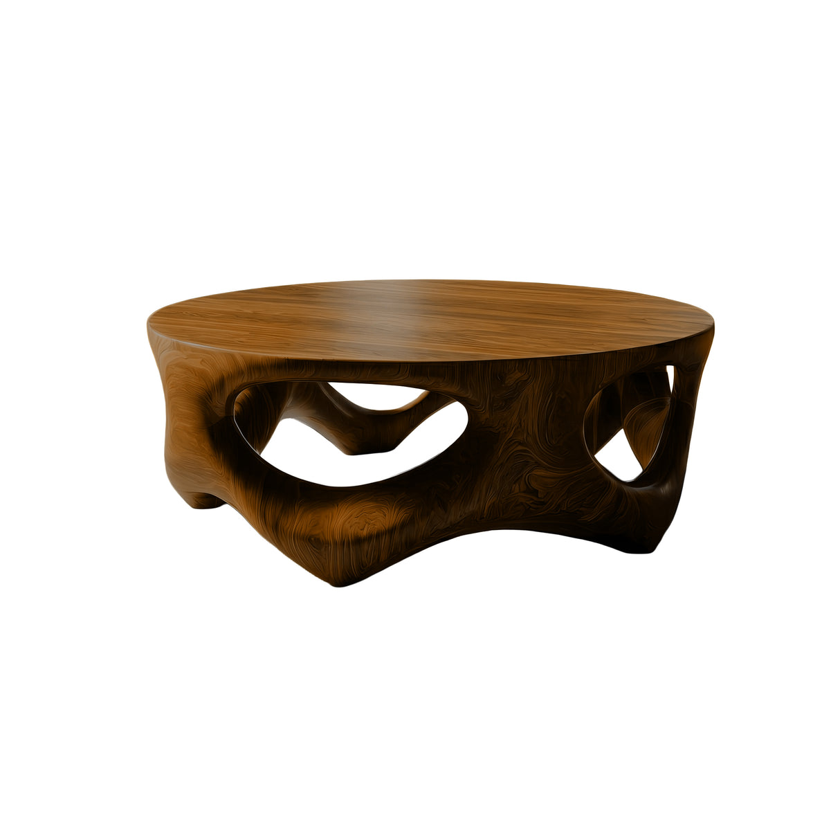 Latticewood Handcrafted Solid Wood Coffee Table Brown - Timberustic Coffee Table