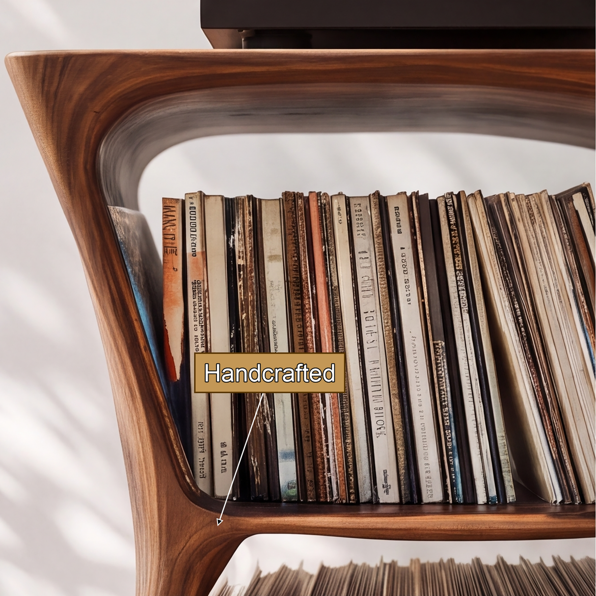 Liorven Handcrafted Solid Wood Record Player Stand Spa924364 - Timberustic Record Player Stand With Storage