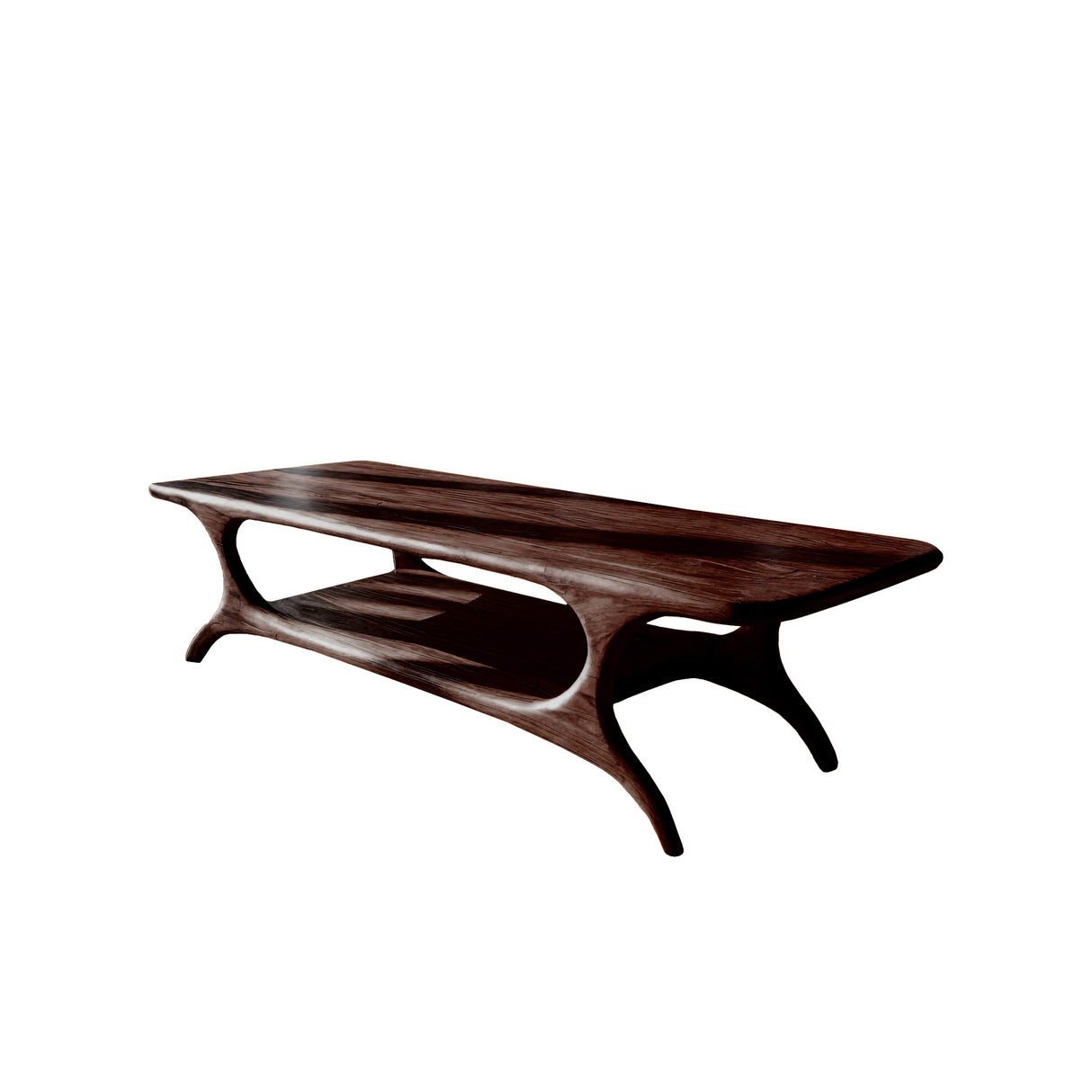 Lirven Arch Solid Wood Coffee Table