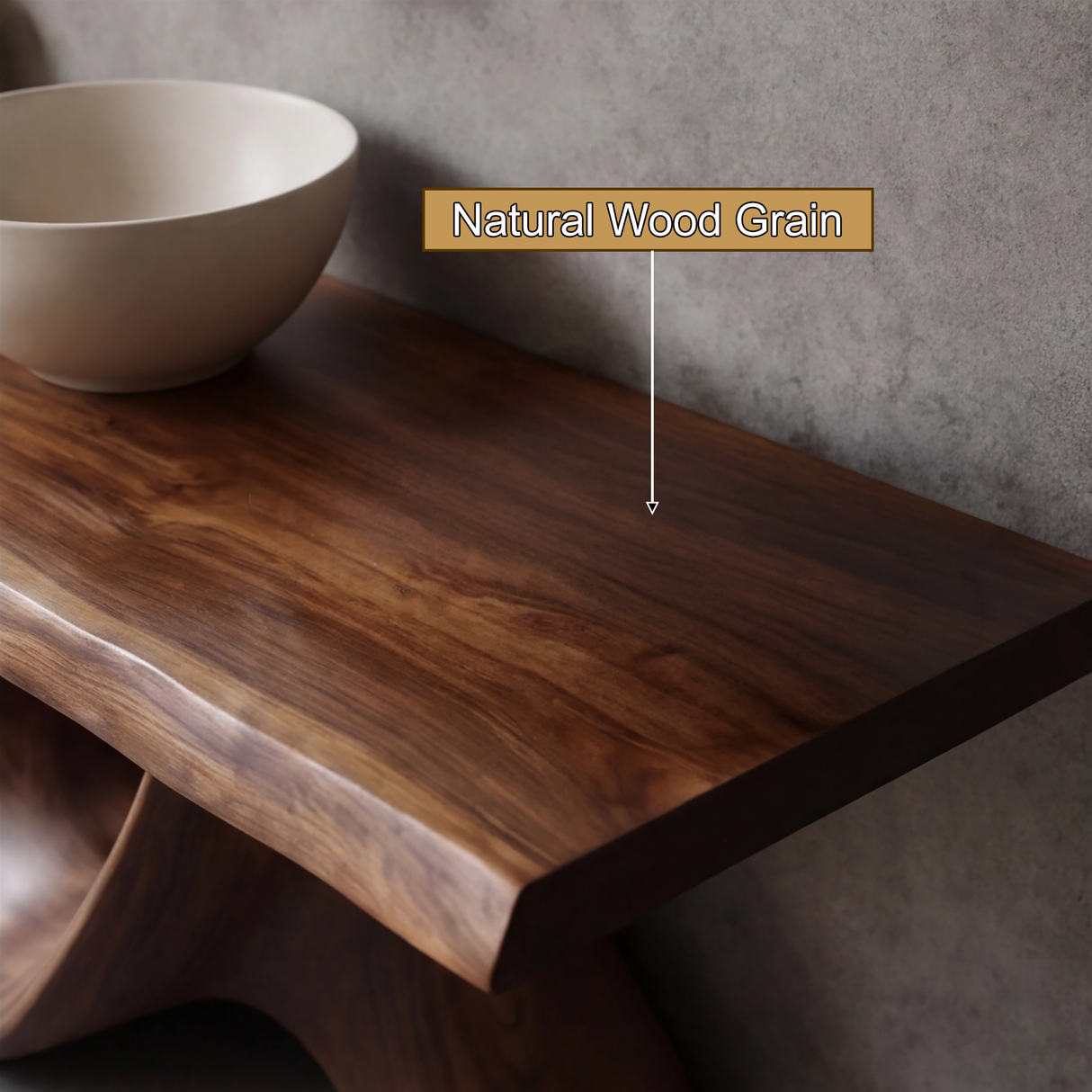 Lorvain Sculpted Solid Wood Freestanding Bathroom Vanity - Timberustic Freestanding Bathroom Vanity
