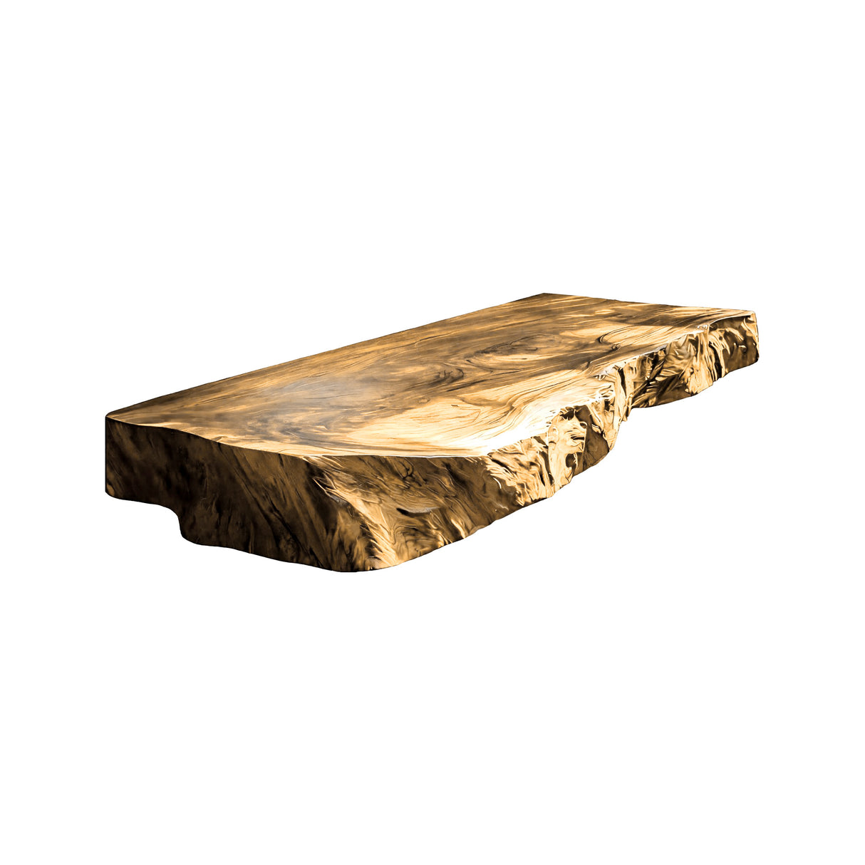 Lunara Live Edge Solid Wood Floating Bathroom Vanity Natural Oak - Timberustic Floating Bathroom Vanity