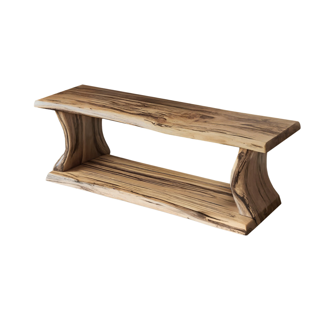 Maren Modern Rustic Solid Wood Shoe Rack Natural Oak - Timberustic Shoe Rack