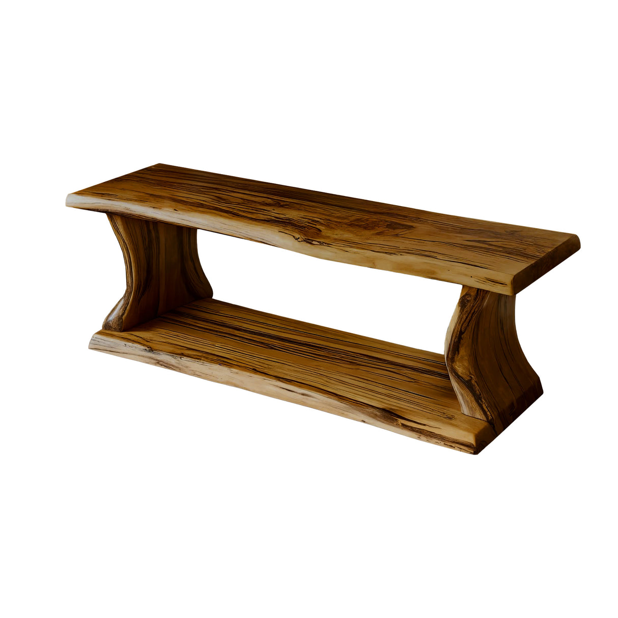 Maren Modern Rustic Solid Wood Shoe Rack Teak - Timberustic Shoe Rack